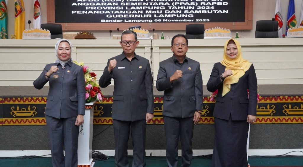 Badan Anggaran DPRD Sampaikan Laporan KUA Dan PPAS RAPBD Provinsi